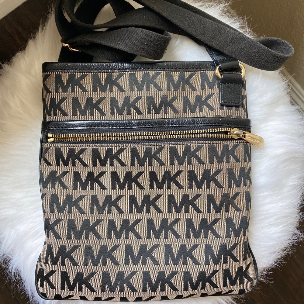 Michael Kors Black Logo Crossbody Bag